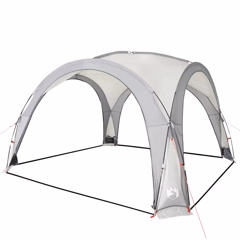 Veekindel peotelk sääsevõrguga, valge, 360 x 360 x 215 cm - 5