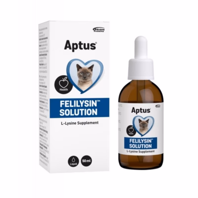 Kasside toidulisand Aptus Felilysin Solution, immuunsuse ja stressi toetuseks, 50 ml