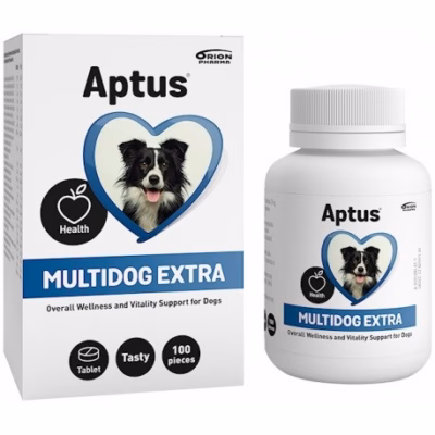 Koerte vitamiinide ja mineraalide toidulisand Aptus Multidog Extra, 100 tabletti