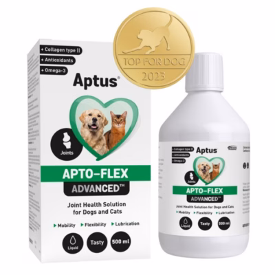 Liigesetoetuse toidulisand koerale ja kassile Aptus Apto-flex Advanced, 500 ml