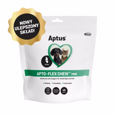 Liigeste toetusnärimispalad Aptus Apto-flex Chew Mini koertele ja kassidele, 40 tk
