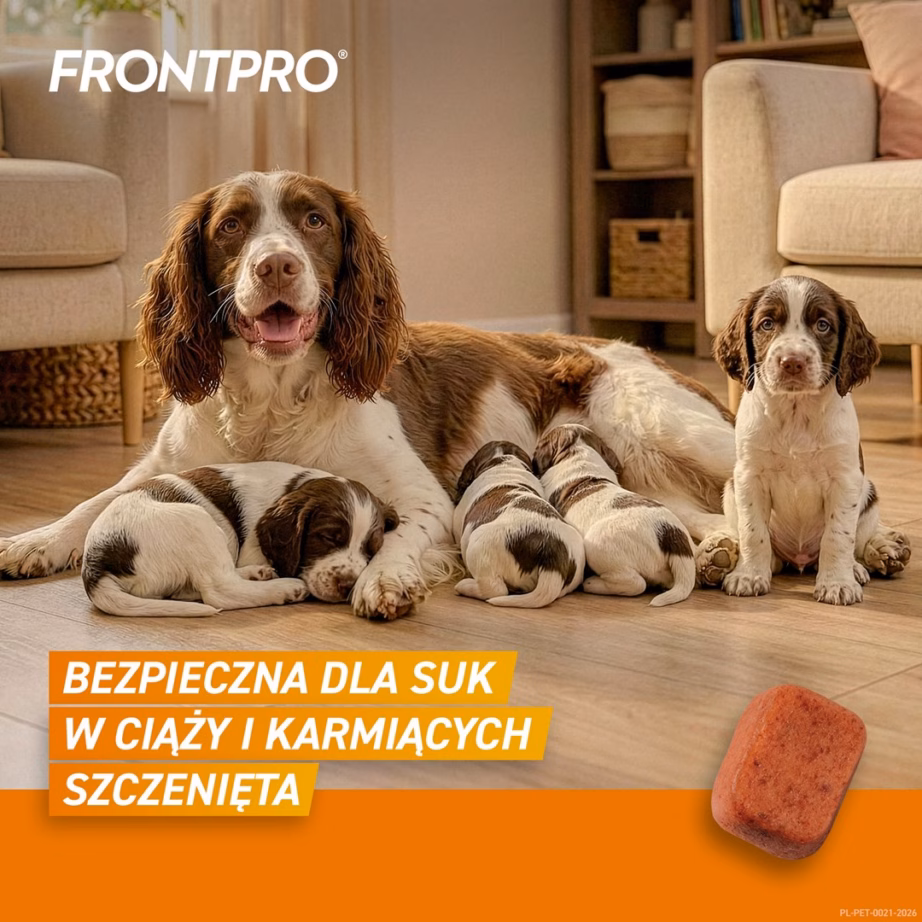 Kirbu- ja puugitõrje tabletid koerale FrontPro (>10–25 kg), 3 × 68 mg - 2