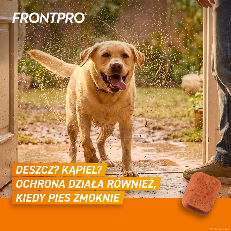 Kirbu- ja puugitõrje närimistabletid FrontPro koerale >25-50 kg, 3 x 136 mg - 4