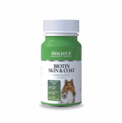 Biotiinitabletid koertele ja kassidele HOLISTA Biotin Skin & Coat, 90 tk