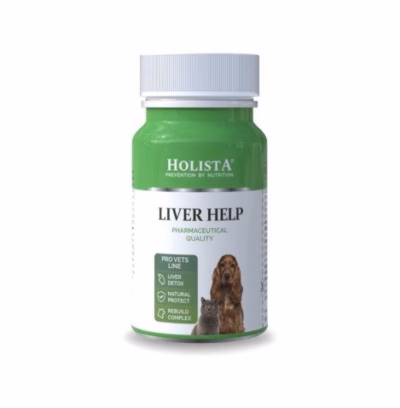 Maksatoidulisand koertele ja kassidele HOLISTA Liver help, 90 tabletti