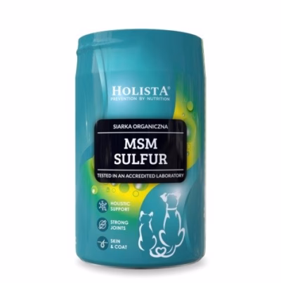 MSM-väävli toidulisand koertele ja kassidele HOLISTA, pulber 250 g