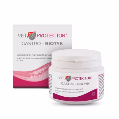 Multibiootikum koertele ja kassidele JM SANTE Vet Protector Gastro Biotyk, 60 g