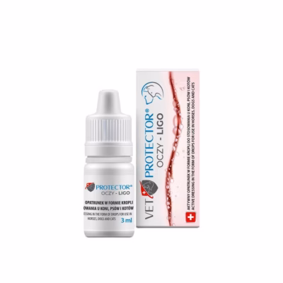 Koerte ja kasside silmatilgad JM SANTE Vet Protector Ligo, 3 ml
