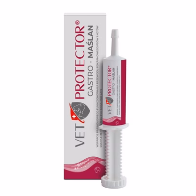 Seede toetav toidulisand koerale ja kassile JM Sante VET PROTECTOR Gastro Butyrate, 60 ml