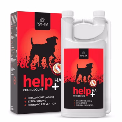 Koerte toidulisand POKUSA ChondroLine Help + HA, vedel, 1000 ml