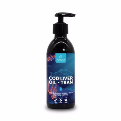 Tursamaksaõli koertele ja kassidele POKUSA Cod liver oil, 250 ml