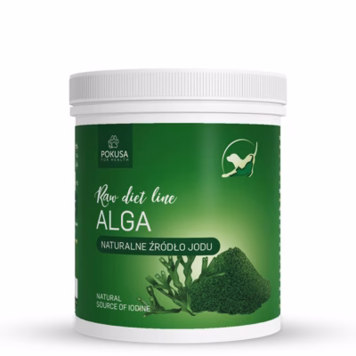 Toidulisand koertele ja kassidele POKUSA RawDietLine Alga, pulber 350 g