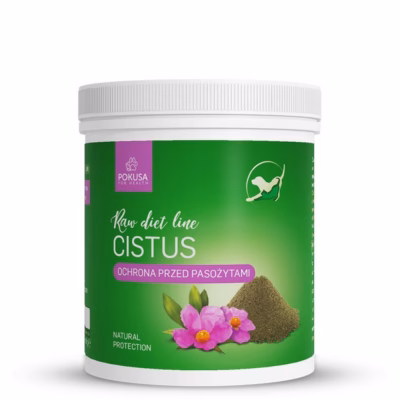 Toidulisand POKUSA RawDietLine Cistus koertele ja kassidele, pulber 100 g