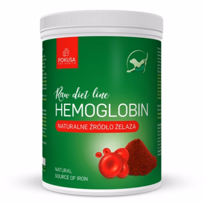 Toidulisand koertele ja kassidele POKUSA RawDietLine Hemoglobin, pulber 800 g