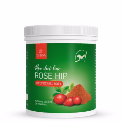 Toidulisand koertele ja kassidele POKUSA RawDietLine Rose Hip, pulber, 200 g