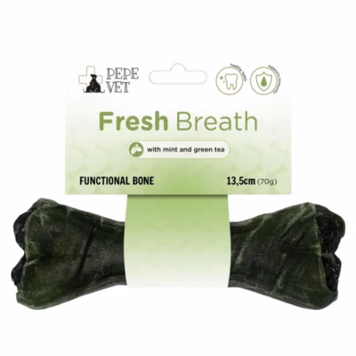 Koera närimismaius PAKA ZWIERZAKA Pepe Vet Fresh Breath, veiselihamaitseline, 13,5 cm