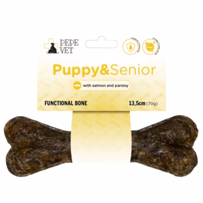 Koera närimismaius PAKA ZWIERZAKA Pepe Vet Puppy&Senior, veiseliha, 13,2 cm