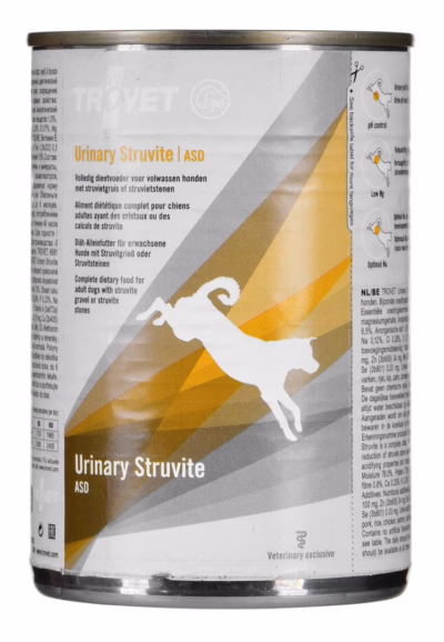 Koera märgtoit TROVET Urinary Struvite, kana ja sealiha, 400 g (Adult/Senior)