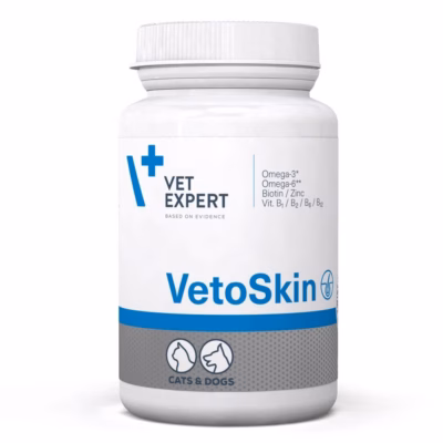 Toidulisand koertele ja kassidele VetExpert VetoSkin, 90 tabletti