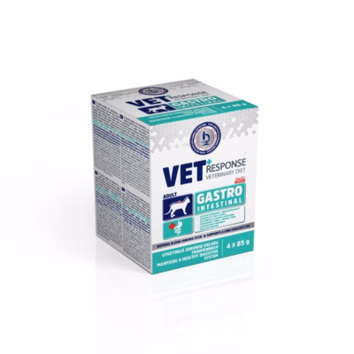 Märgtoit täiskasvanud kassile Vet Response Gastrointestinal, kalkun, 4 × 85 g