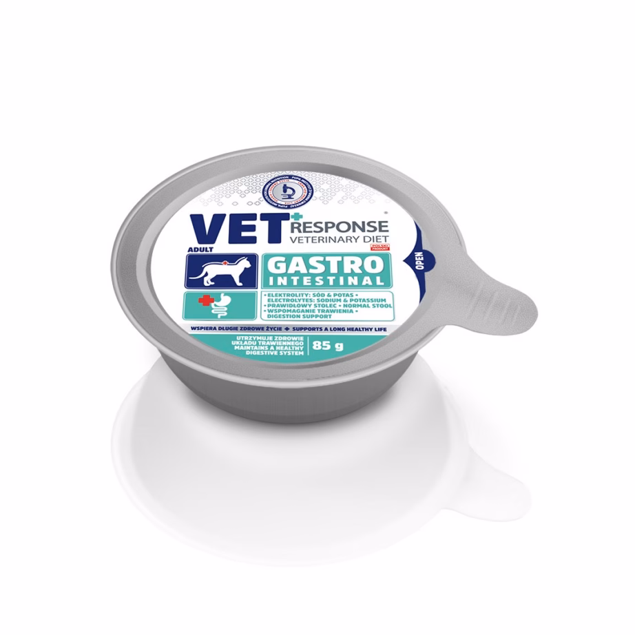 Märgtoit täiskasvanud kassile Vet Response Gastrointestinal, kalkun, 4 × 85 g - 3