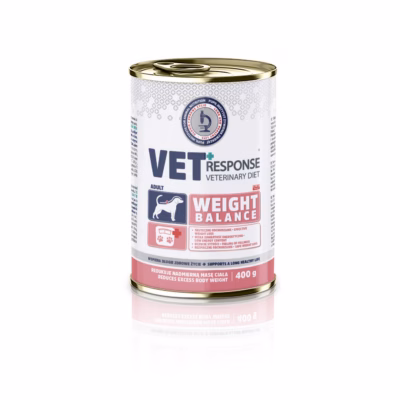 Koera märgtoit Vet Response Weight Balance, kana, 400 g