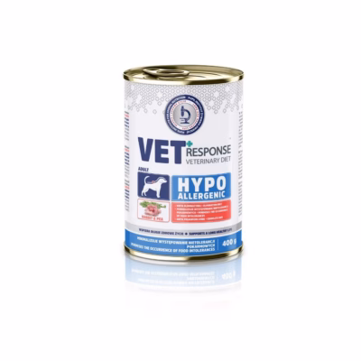 Märg koeratoit Vet Response Hypoallergenic Rabbit, 400 g (konserv)