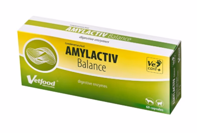 Toidulisand koertele ja kassidele Vetfood Amylactiv Balance, 60 tabletti