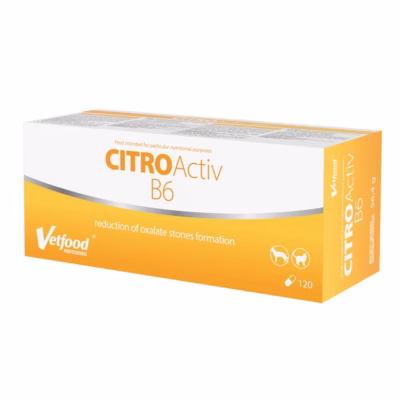 Toidulisand koertele ja kassidele Vetfood Citro Activ B6, tabletid 120 tk