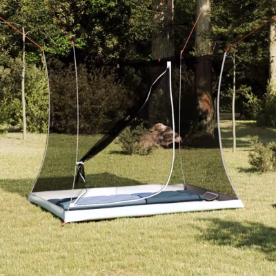 Võrgust sisetelk, must, 208 x 140 x 175 cm, kandekotiga