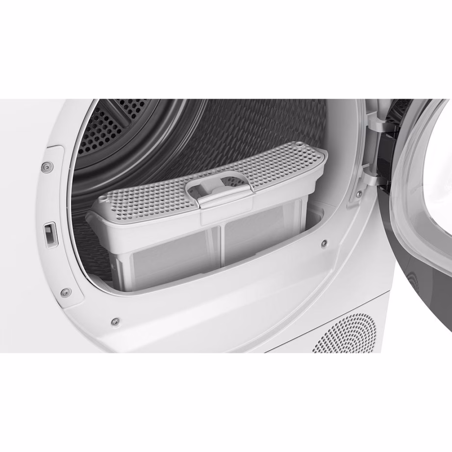 Eraldiseisev kondensatsioonkuivati soojuspumbaga BOSCH WQG2420PSN, 9 kg, valge - 3
