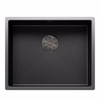 Alt paigaldatav köögivalamu BLANCO CLARON 500-U InFino, tumehall roostevaba teras, 1 kauss, 60 cm aluskapile