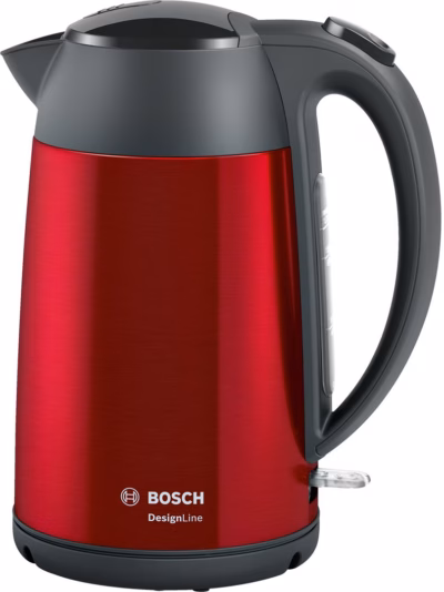 Tassinäidikuga veekeetja Bosch TWK3P424 DesignLine, 1,7 l, sügavpunane