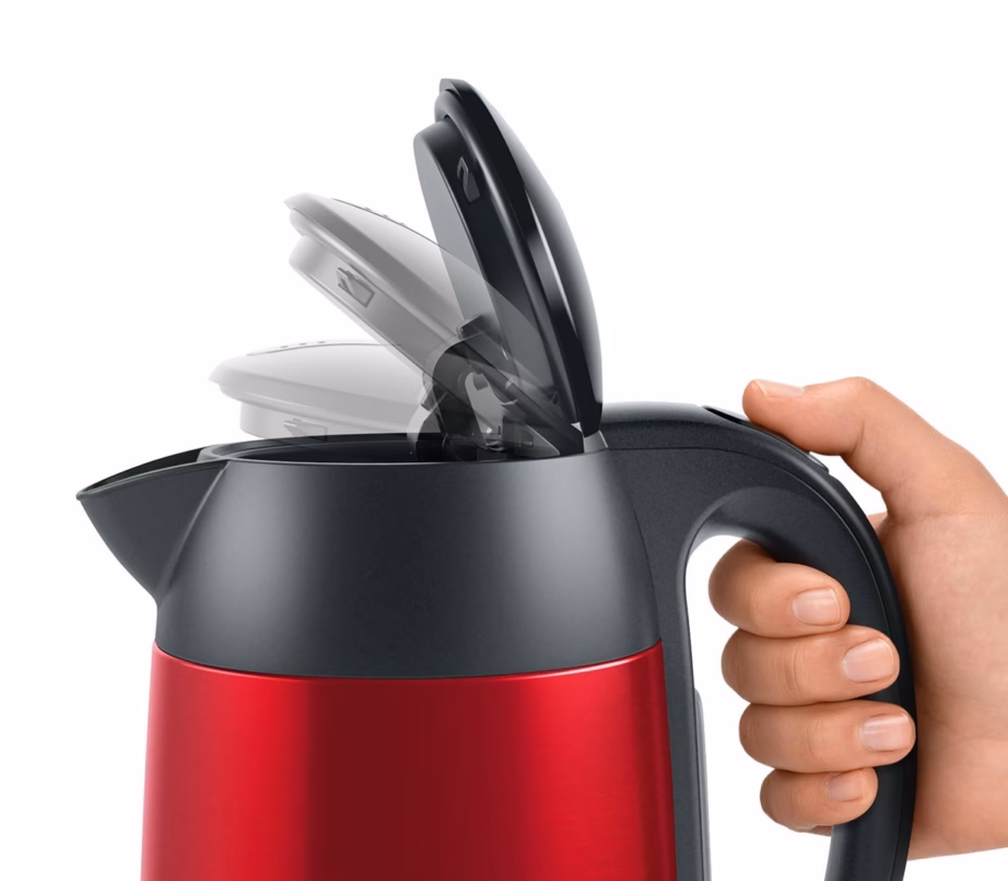 Veekeetja Bosch TWK3P424 DesignLine, 1,7 l, sügavpunane - 5