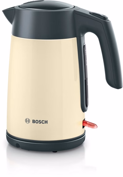 Tassinäidikuga veekeetja Bosch TWK7L467, 1,7 l, šampanjatooni