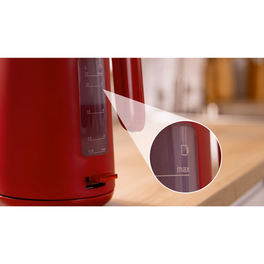 Veekeetja Bosch MyMoment TWK2M164, punane, 1,7 l - 3