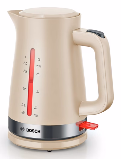 Tassinäidikuga veekeetja Bosch MyMoment TWK4M227, kreemikas, 1,7 l