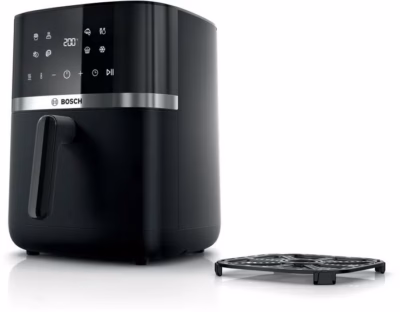 Ülemise ja alumise kuumutusega kuumaõhufritüür Bosch Serie 4 MAFS2462B, 6,1 l, must