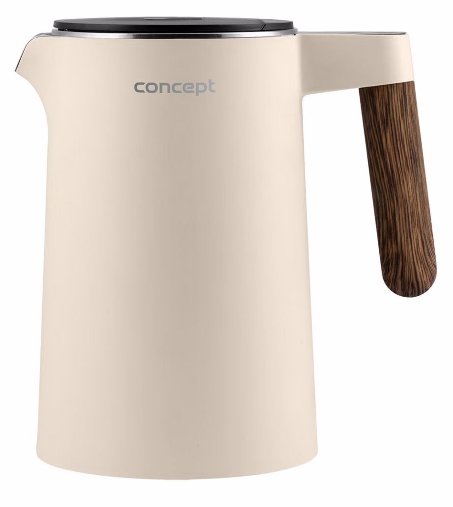 Temperatuurivalikuga veekeetja Concept Norwood RK3304, vaniljevärvi, 1,5 l - 4