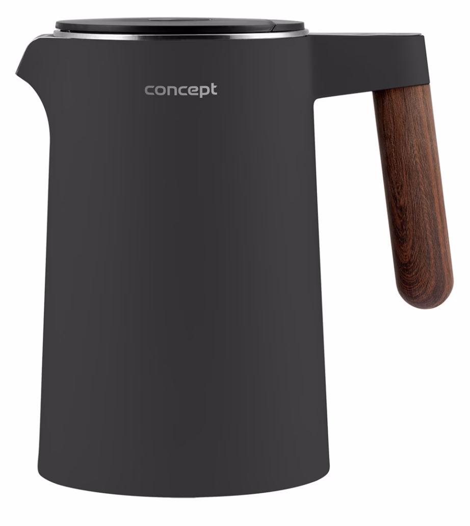 Reguleeritava temperatuuriga veekeetja Concept RK3305 Norwood, 1,5 l, tumehall - 3