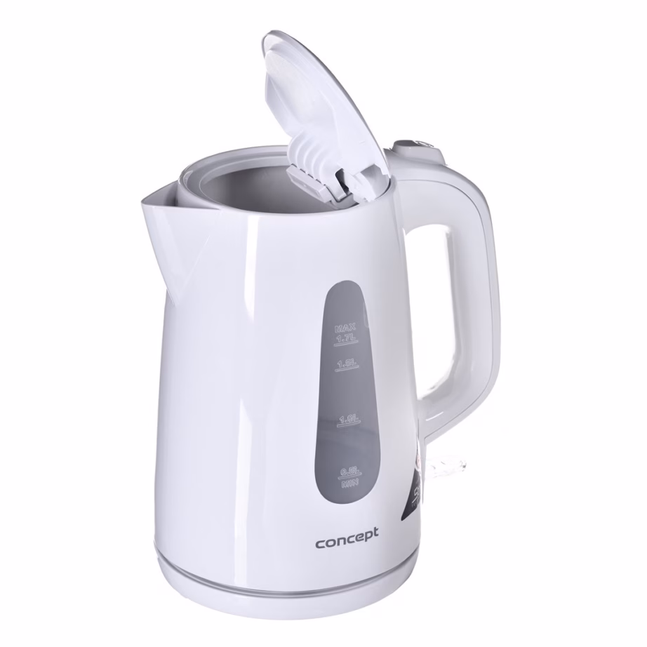 STRIX-konnektoriga veekeetja Concept RK2380, valge, 1,7 l - 5