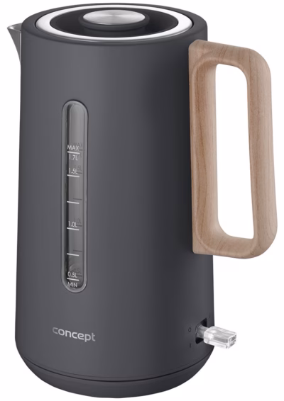 Eemaldatava kaanega veekeetja Concept RK3370 Modern, 1,7 l, matt hall