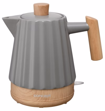 Keraamiline veekeetja Concept Birdy RK0092, tumehall, 1,5 l