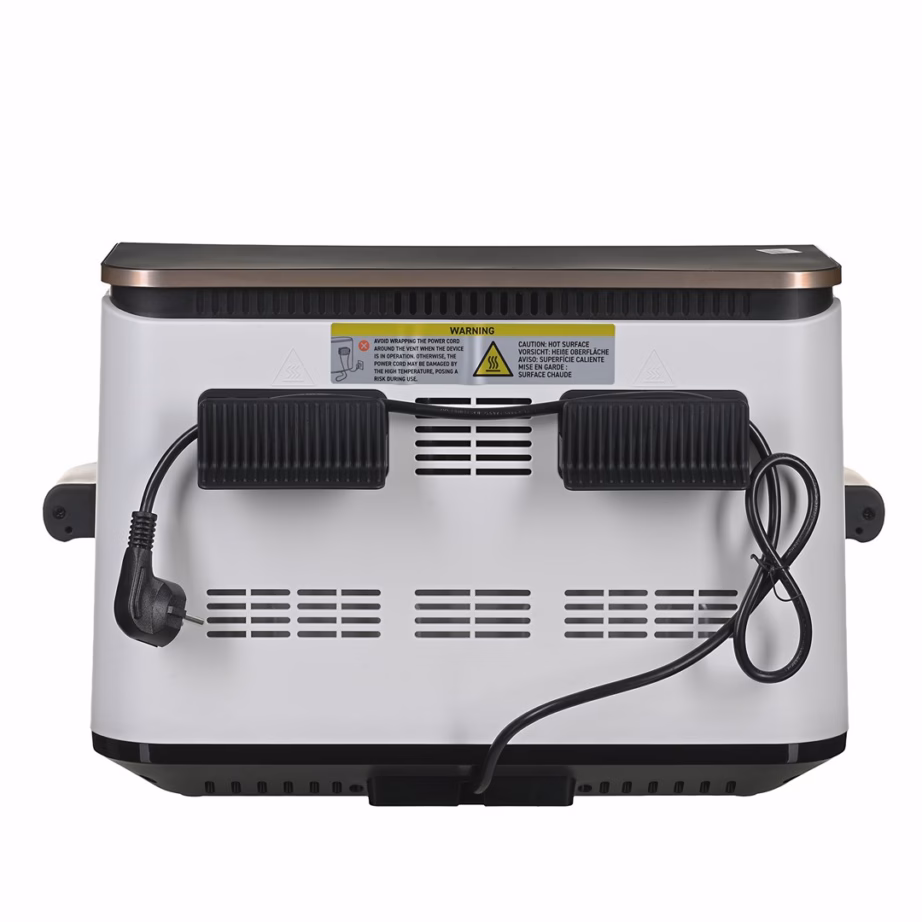 Vaheseinaga kahe tsooniga Wi-Fi-kuumaõhufritüür Cosori Dual Blaze TwinFry, 10 l, valge - 3