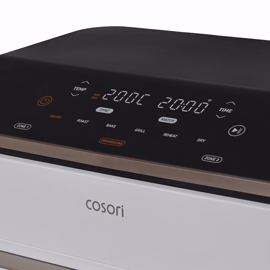 Vaheseinaga kahe tsooniga Wi-Fi-kuumaõhufritüür Cosori Dual Blaze TwinFry, 10 l, valge - 4