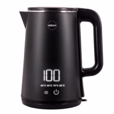 Reguleeritava temperatuuriga veekeetja Eldom C515C, 1,8 l, must