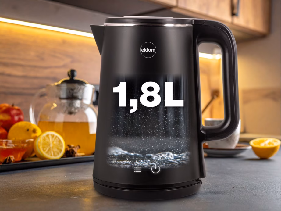 Reguleeritava temperatuuriga veekeetja Eldom C515C, 1,8 l, must - 3