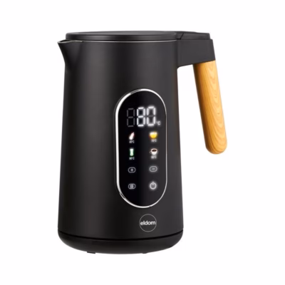 Temperatuuriregulaatoriga veekeetja ELDOM C550 Wald, 1,7 l, must