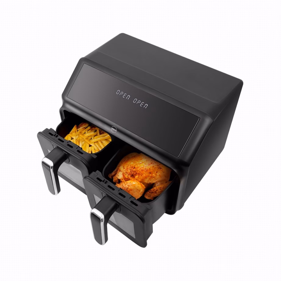 Kahe sahtliga kuumaõhufritüür ELDOM FR210 DualCrisp, 8 l, 2200 W - 2