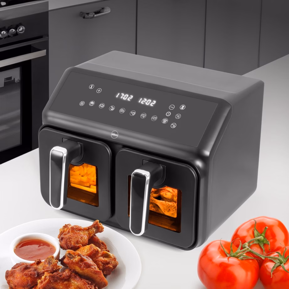 Kahe sahtliga kuumaõhufritüür ELDOM FR210 DualCrisp, 8 l, 2200 W - 3